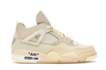 Off White Air Jordan 4 Sail